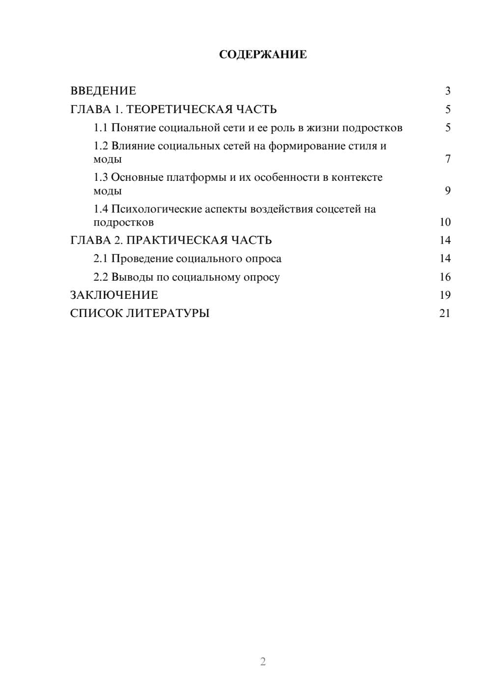 Предпросмотр проекта 2