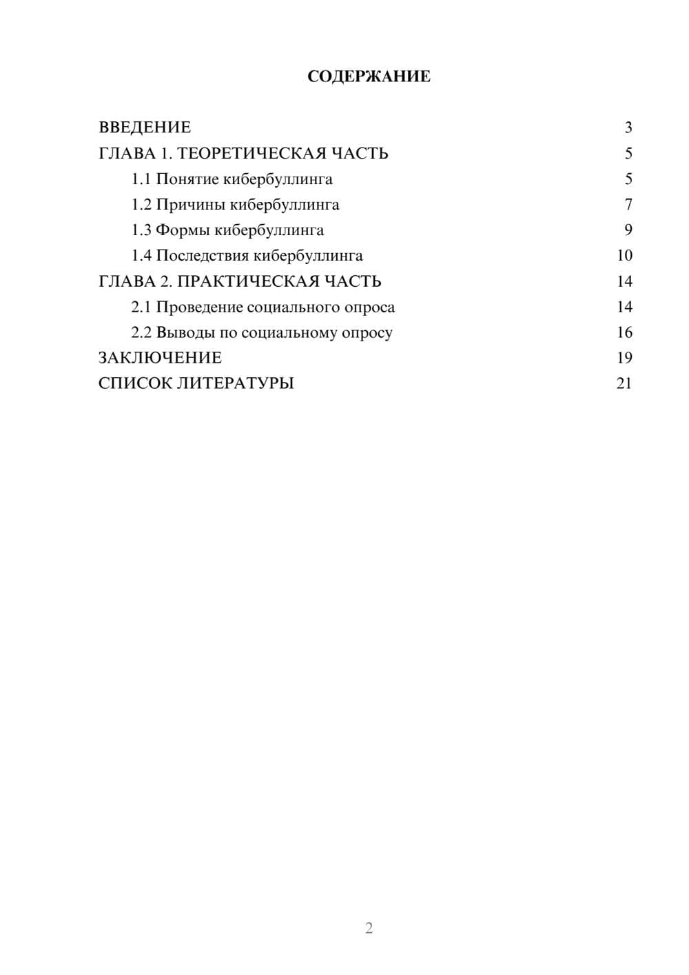 Предпросмотр проекта 2