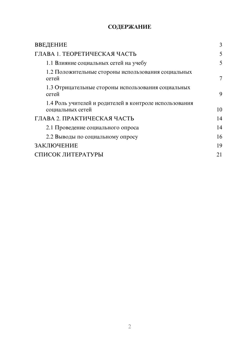 Предпросмотр проекта 2