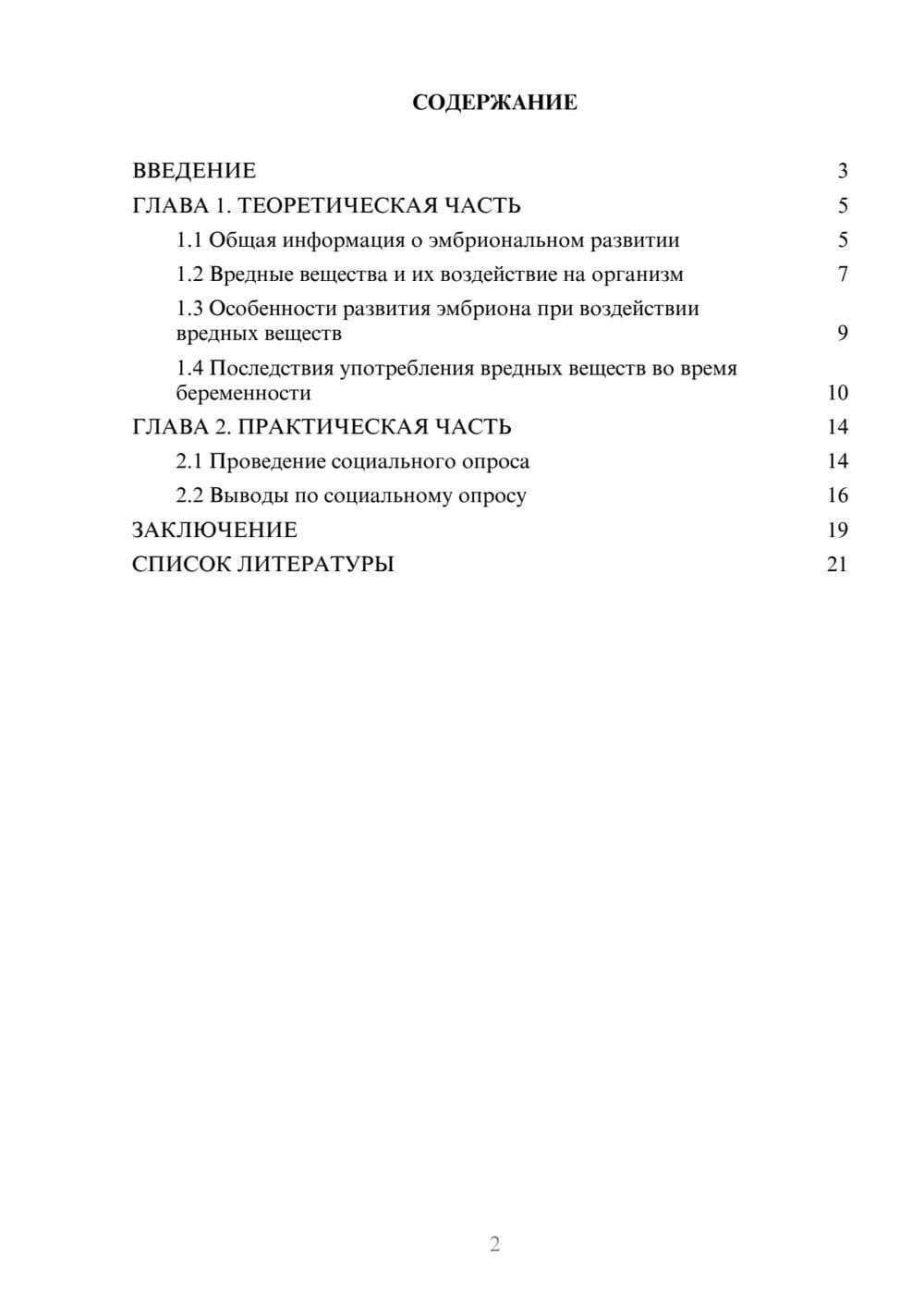 Предпросмотр проекта 2