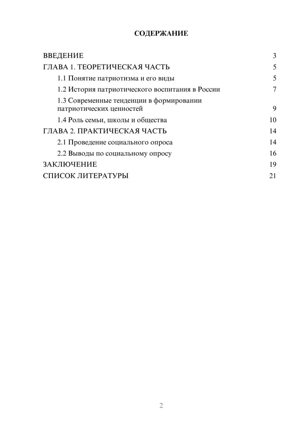 Предпросмотр проекта 2