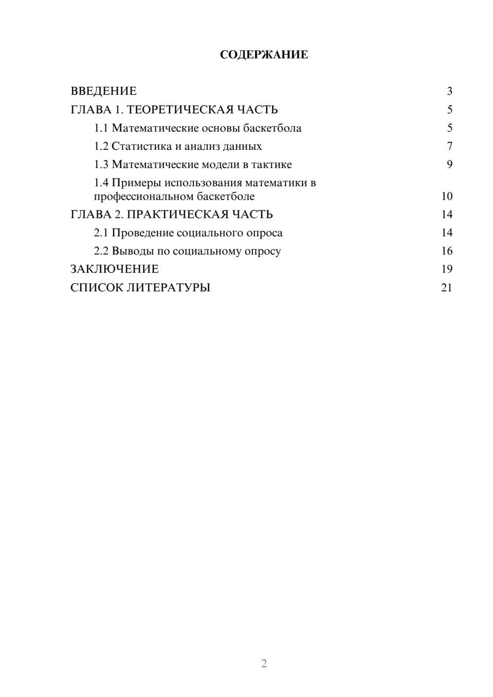 Предпросмотр проекта 2