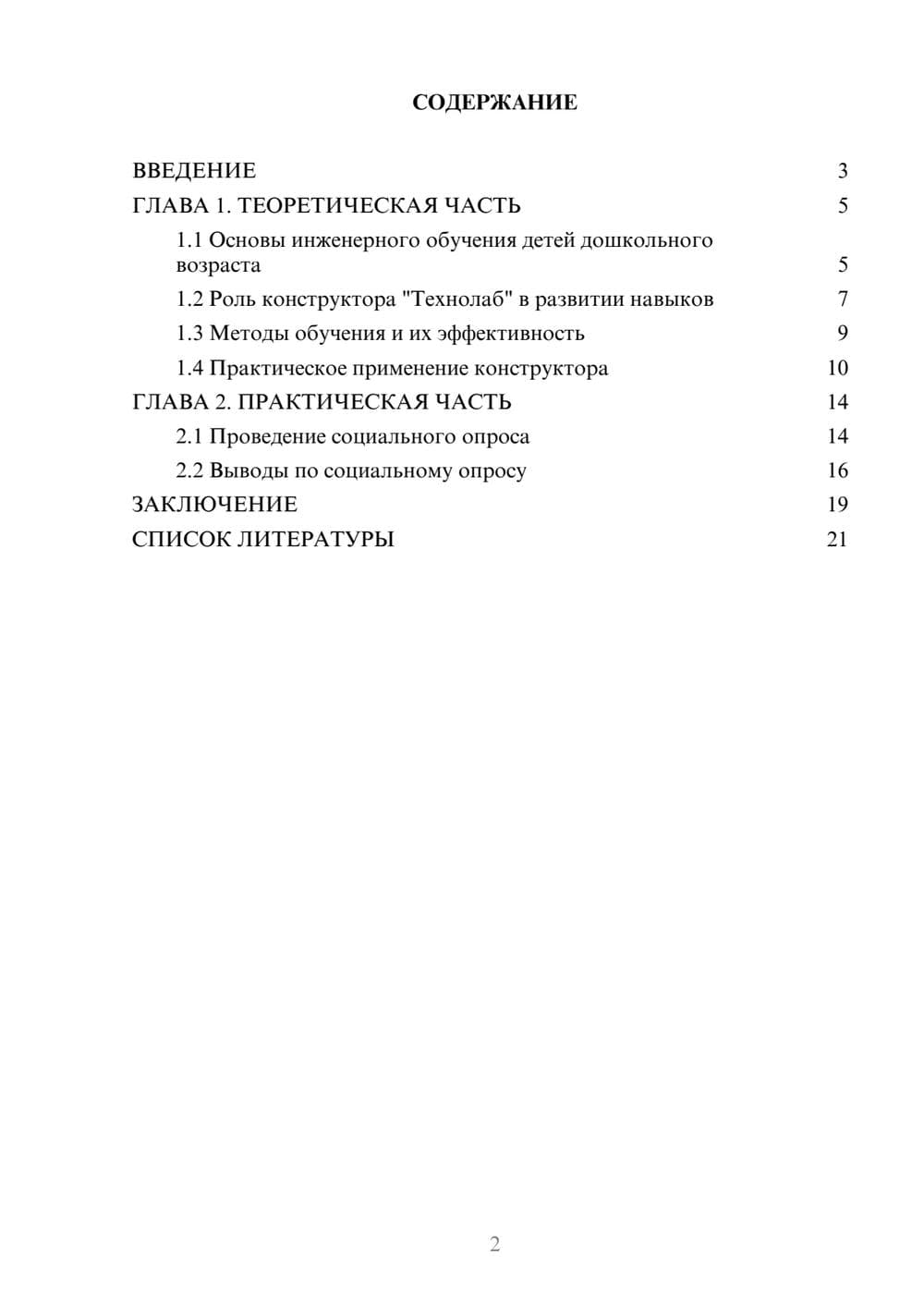 Предпросмотр проекта 2