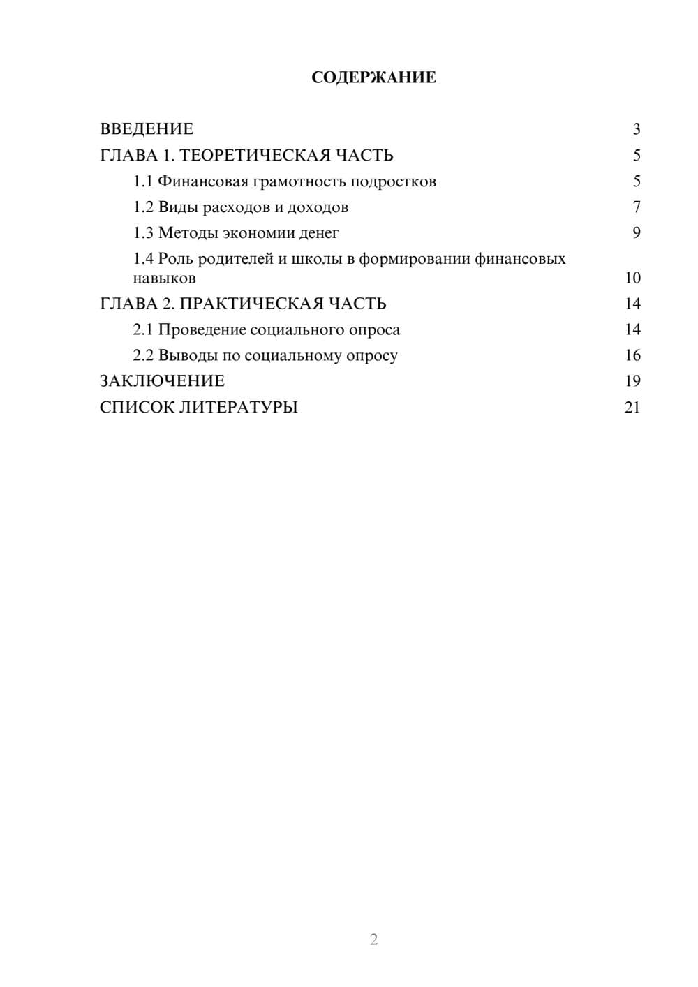 Предпросмотр проекта 2