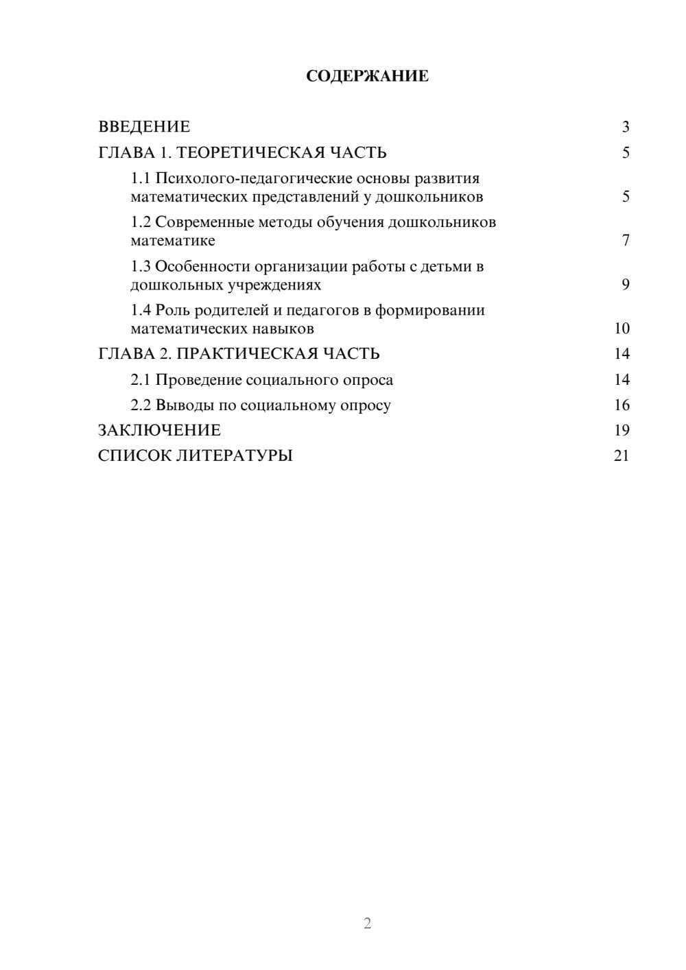 Предпросмотр проекта 2