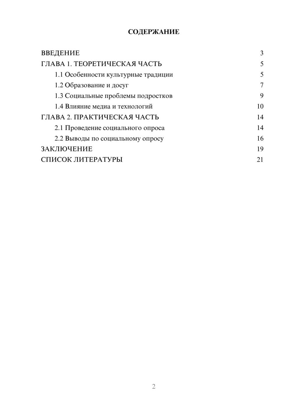 Предпросмотр проекта 2