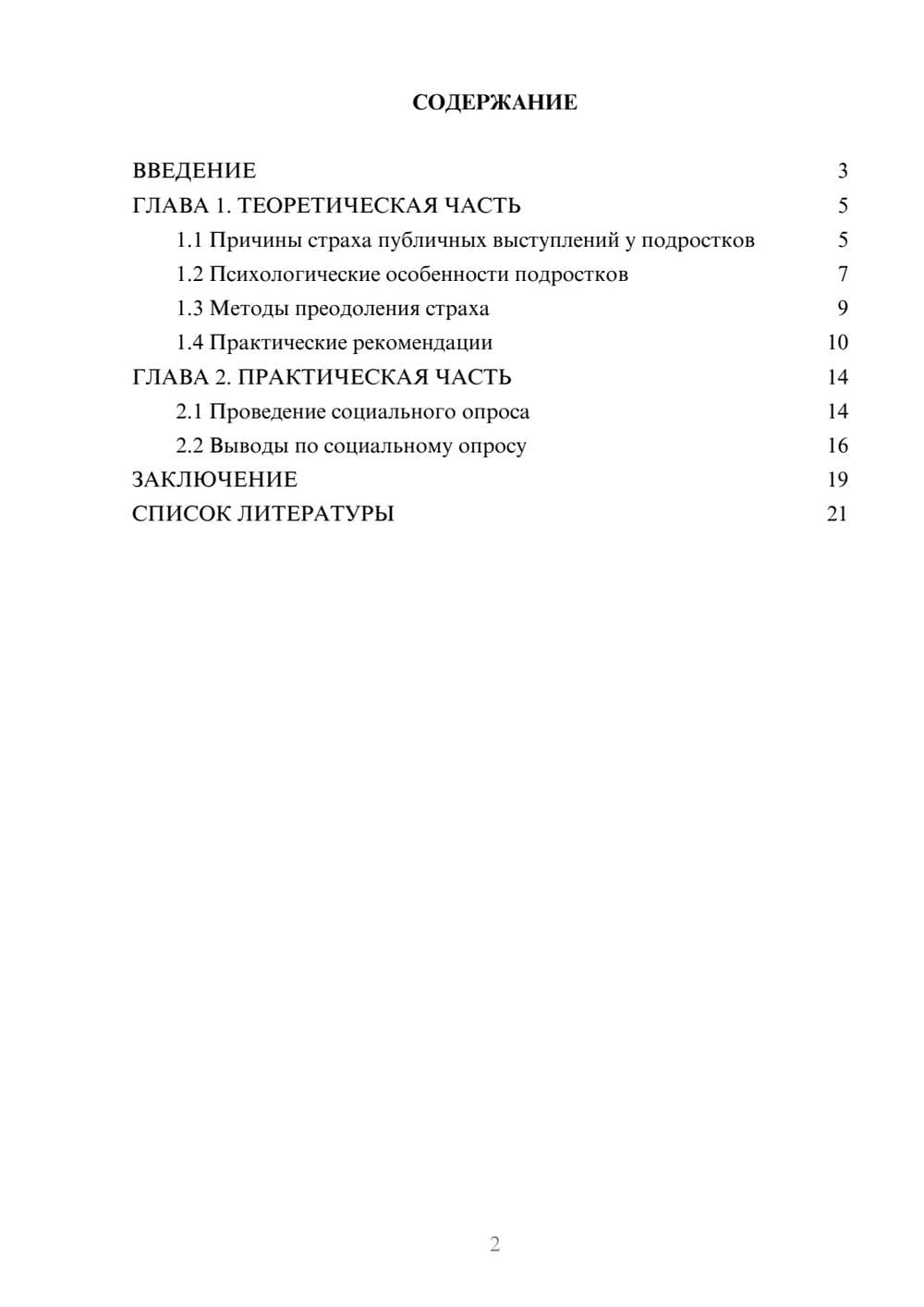 Предпросмотр проекта 2