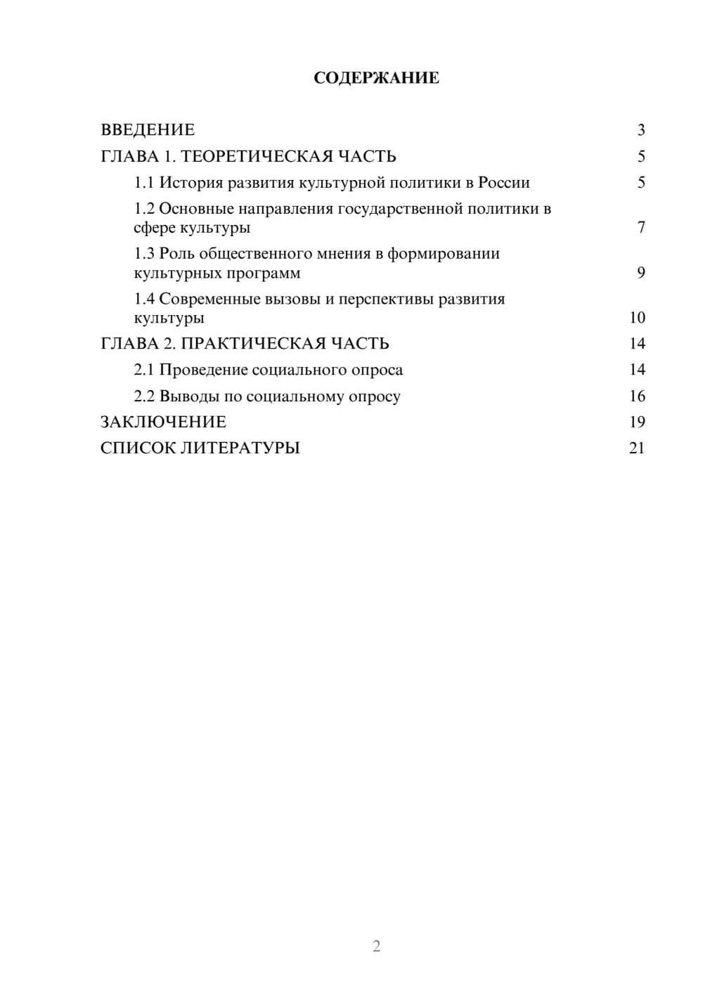Предпросмотр проекта 2