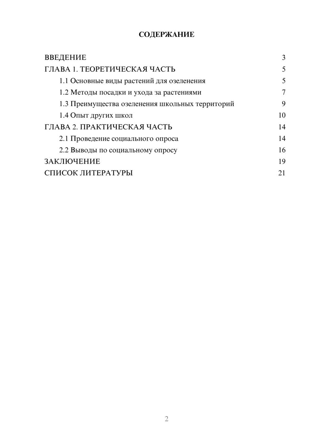 Предпросмотр проекта 2
