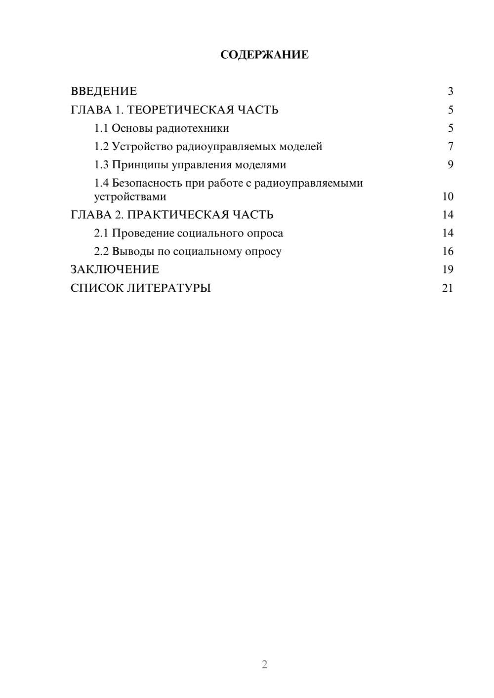 Предпросмотр проекта 2