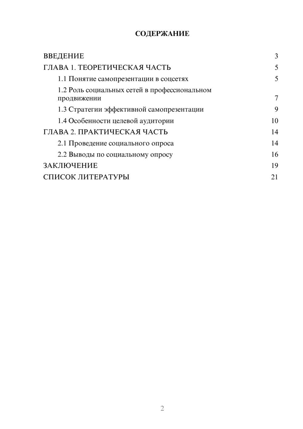 Предпросмотр проекта 2