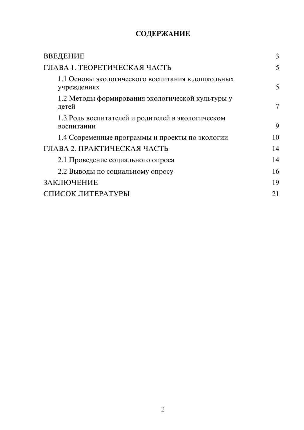 Предпросмотр проекта 2