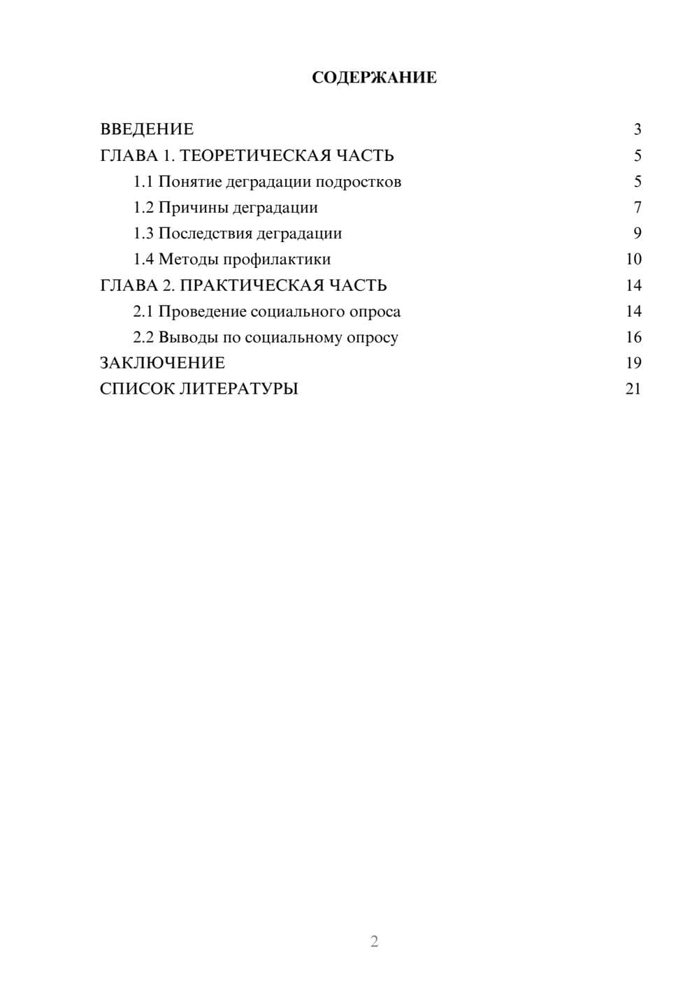 Предпросмотр проекта 2
