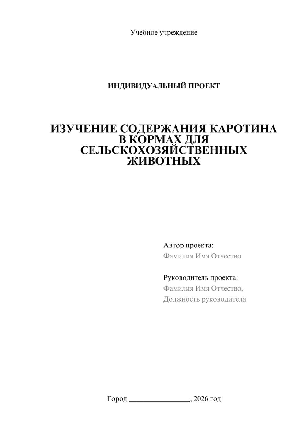 Предпросмотр проекта 1