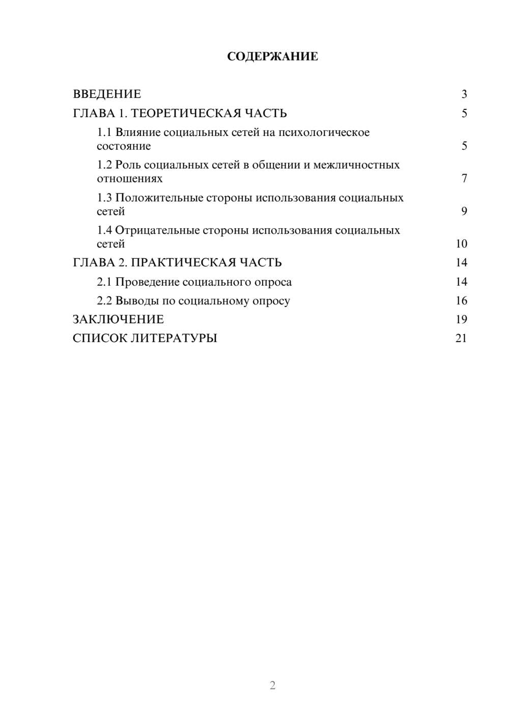 Предпросмотр проекта 2