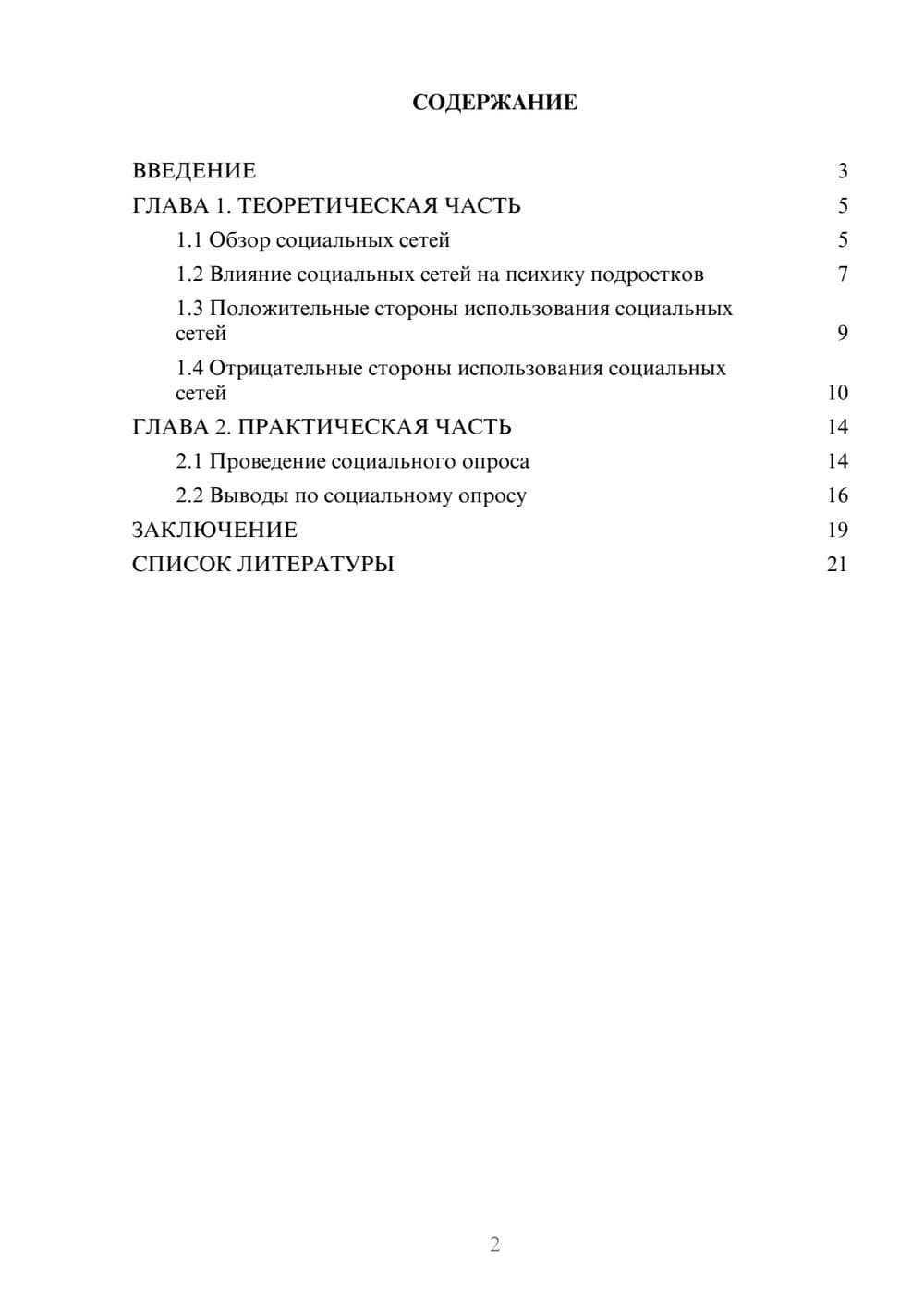 Предпросмотр проекта 2