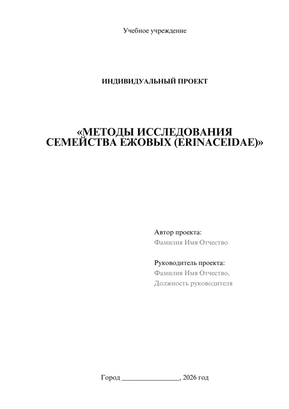 Предпросмотр проекта 1