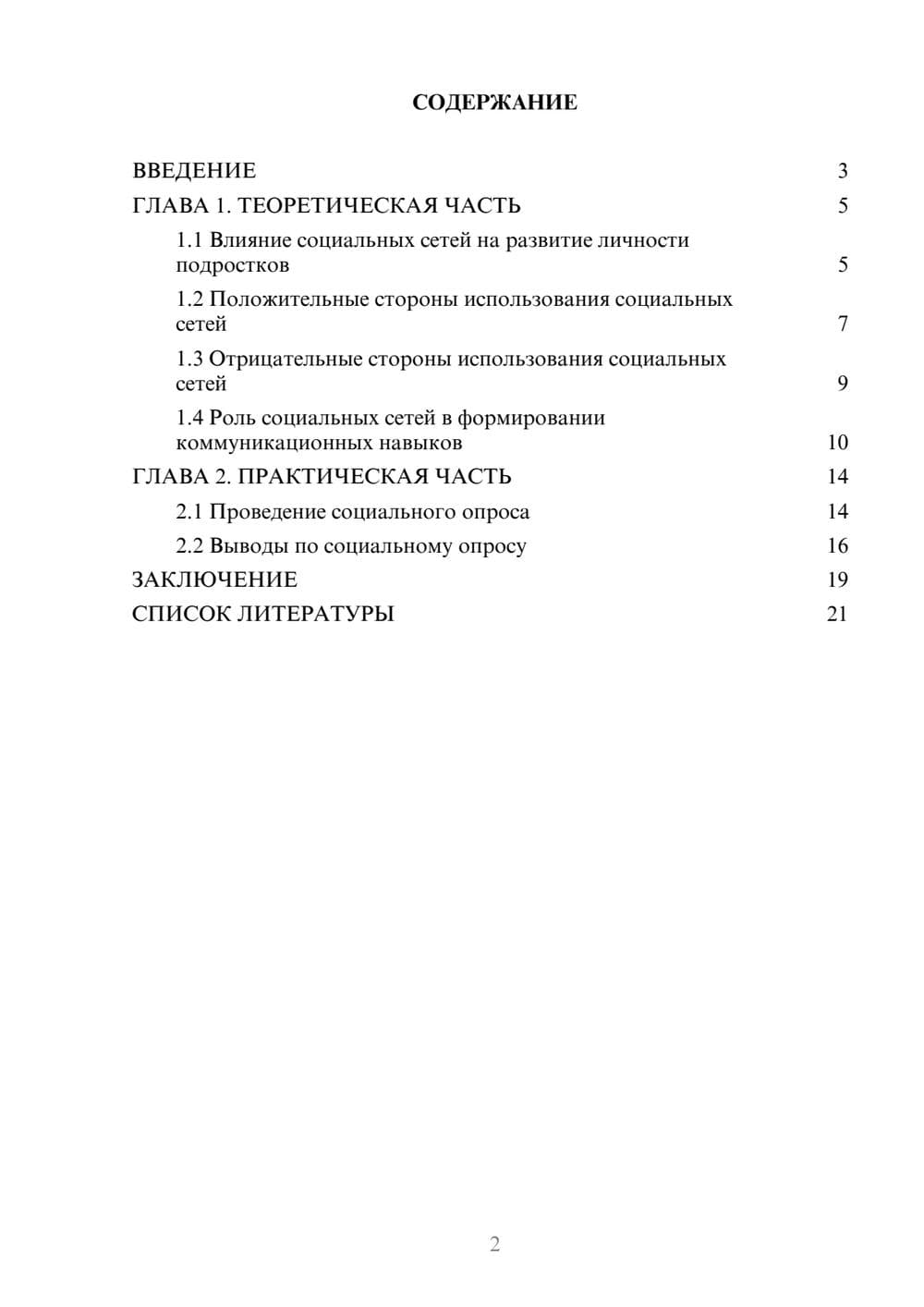 Предпросмотр проекта 2