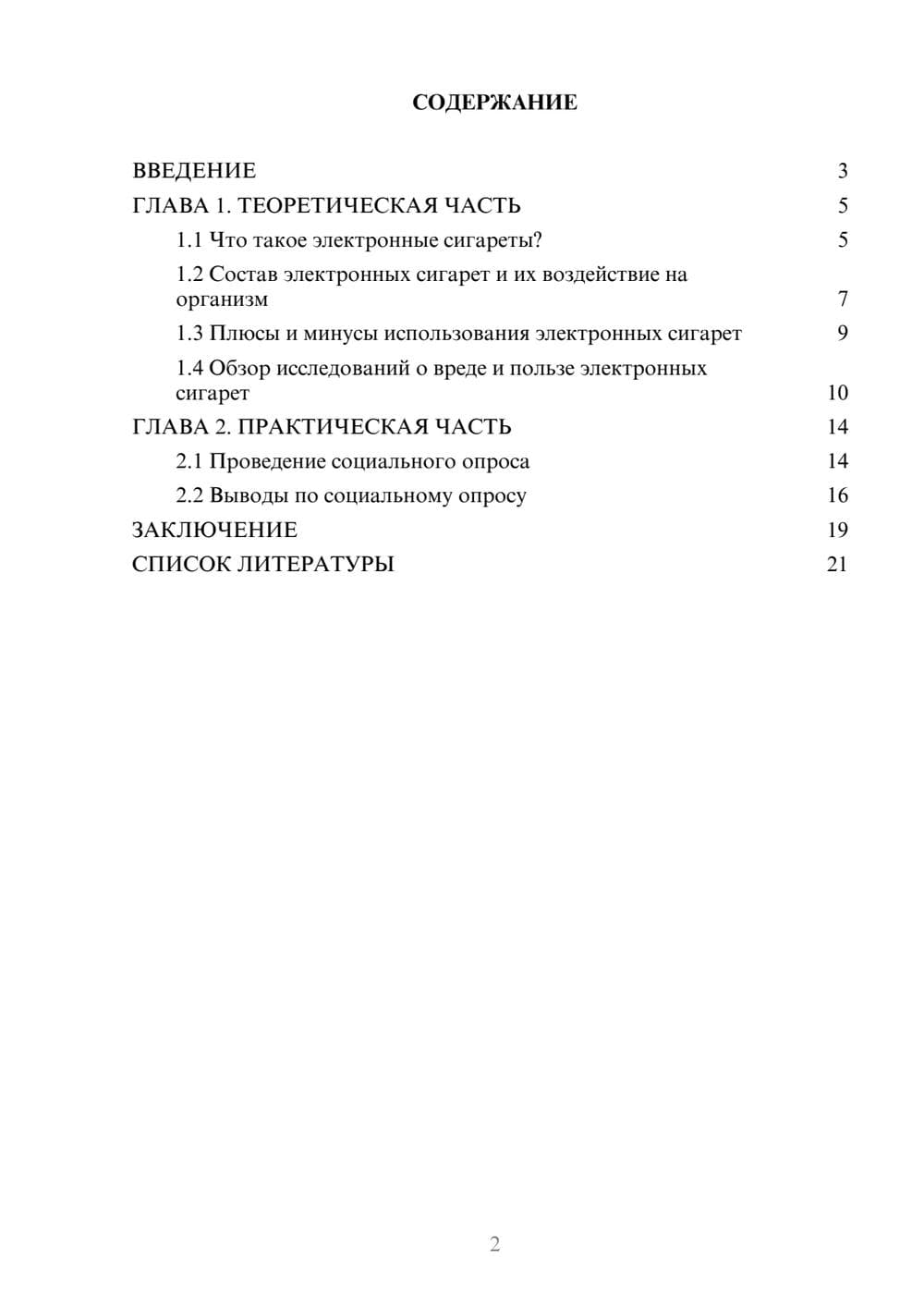 Предпросмотр проекта 2