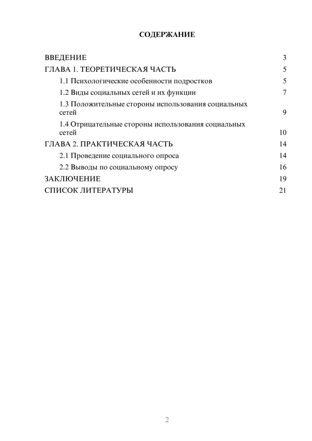 Предпросмотр проекта 2