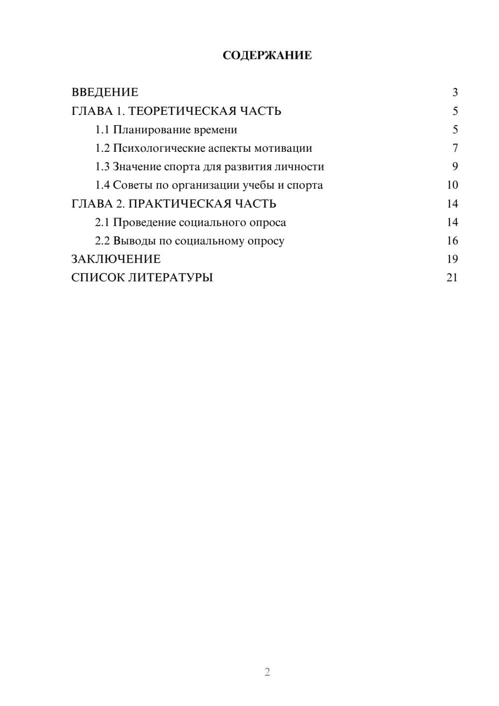 Предпросмотр проекта 2