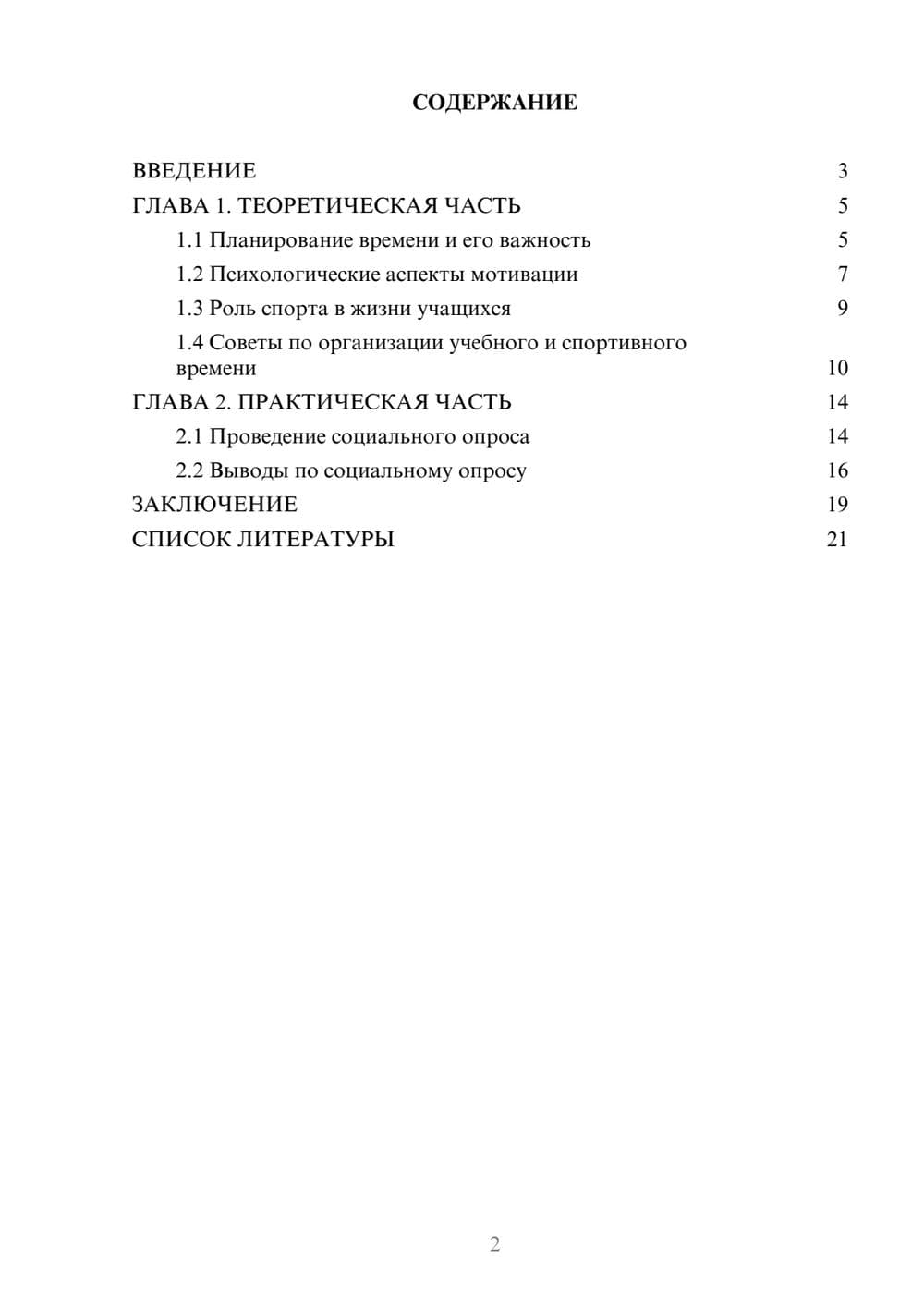 Предпросмотр проекта 2