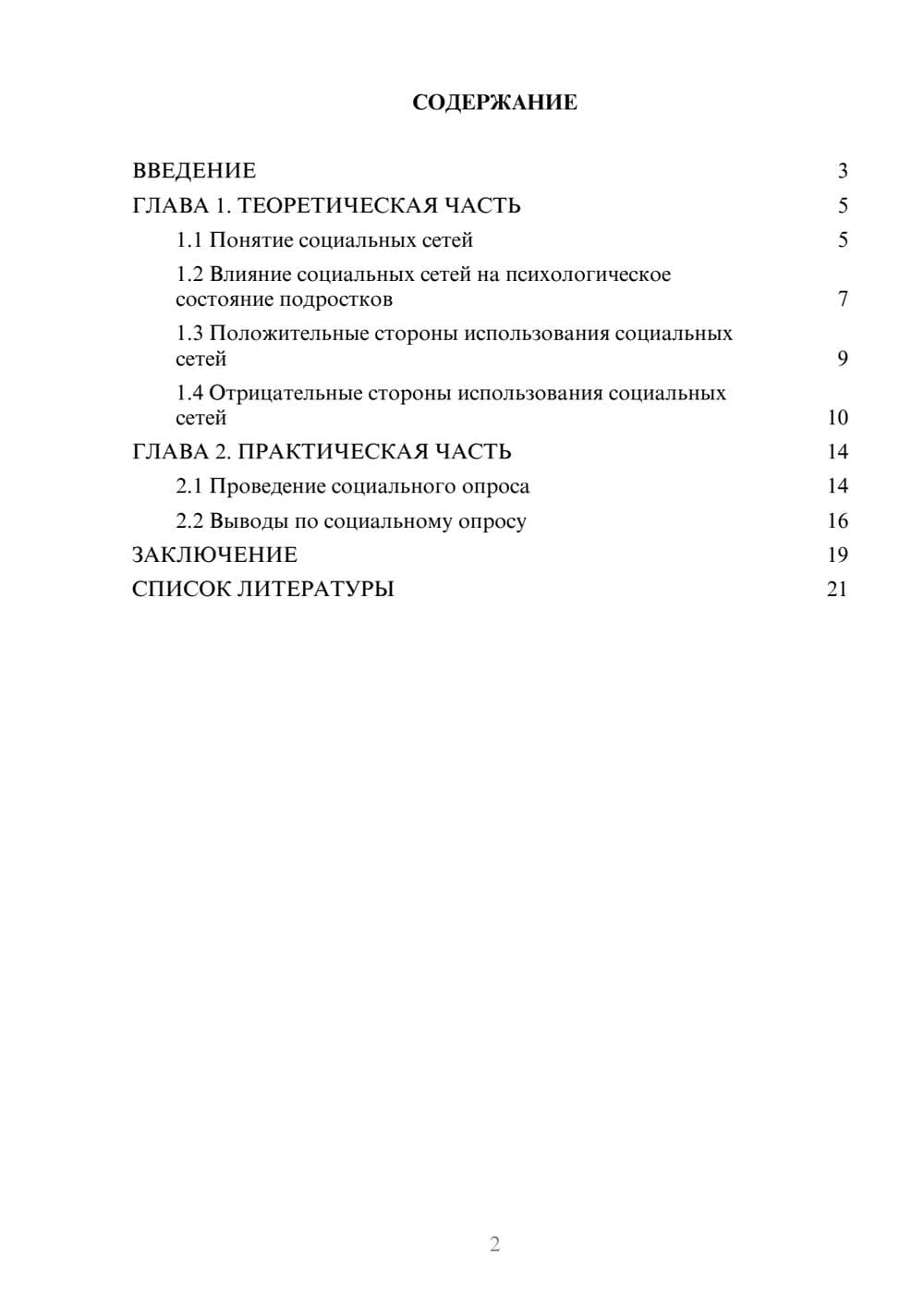 Предпросмотр проекта 2