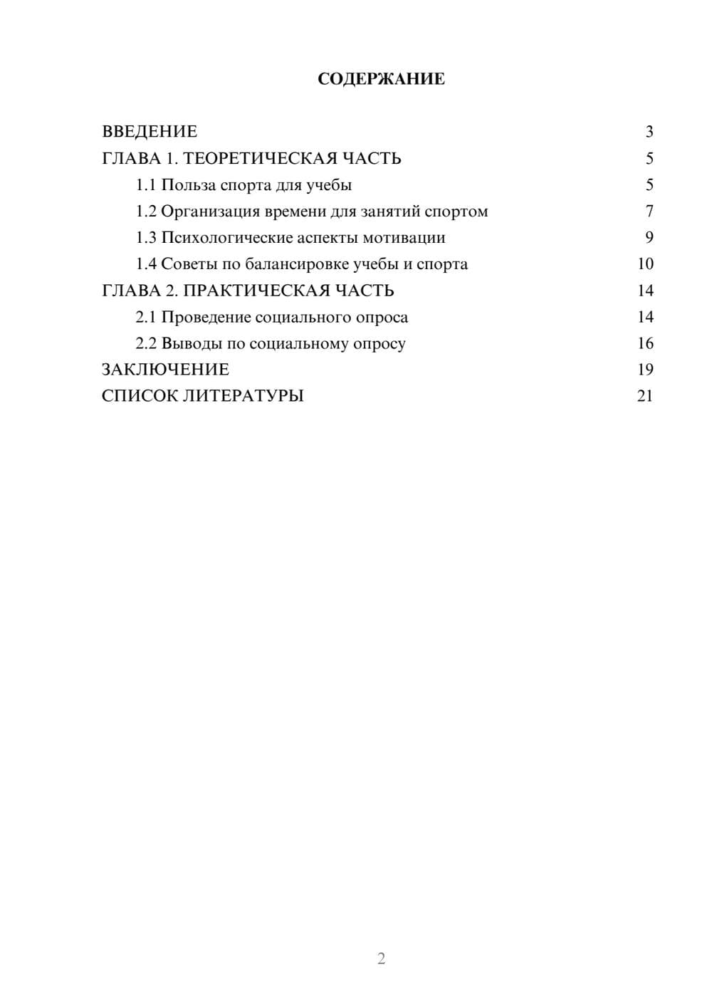 Предпросмотр проекта 2