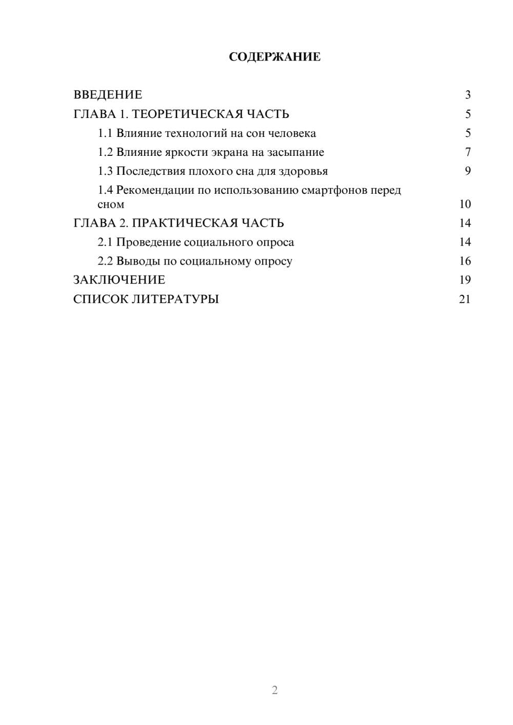 Предпросмотр проекта 2