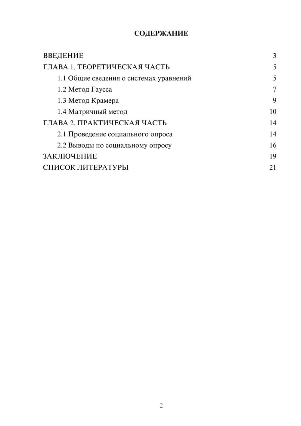 Предпросмотр проекта 2