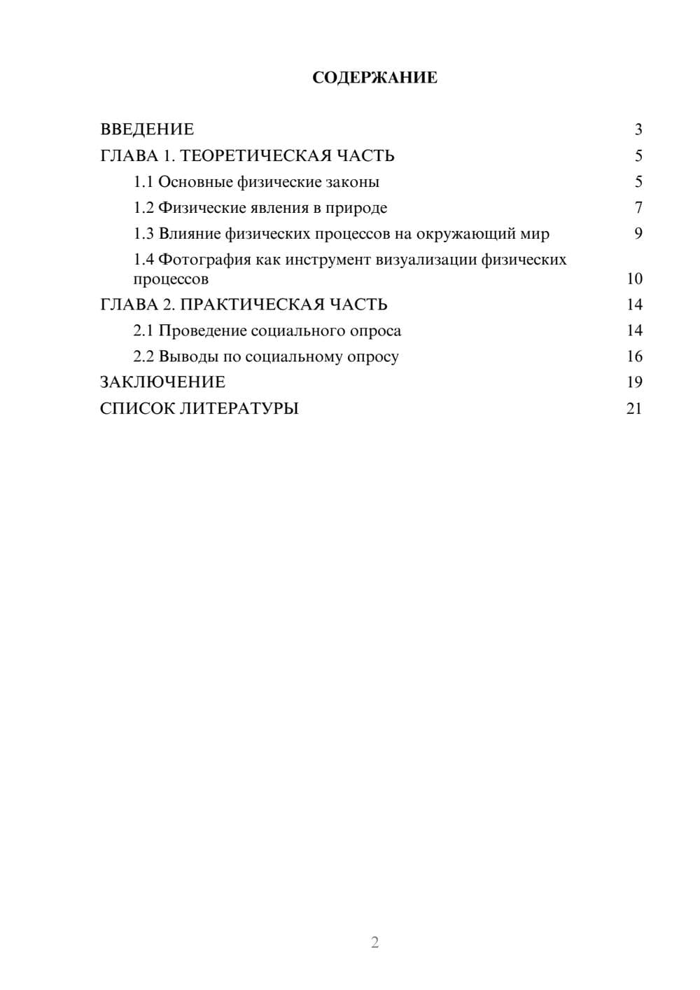Предпросмотр проекта 2