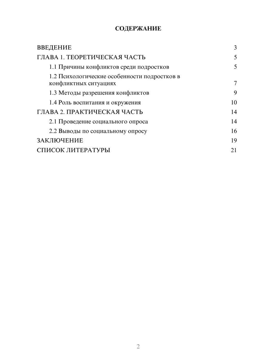 Предпросмотр проекта 2