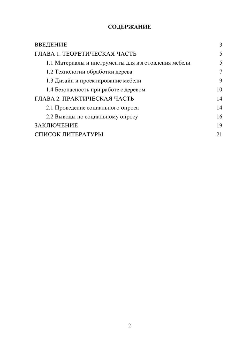 Предпросмотр проекта 2