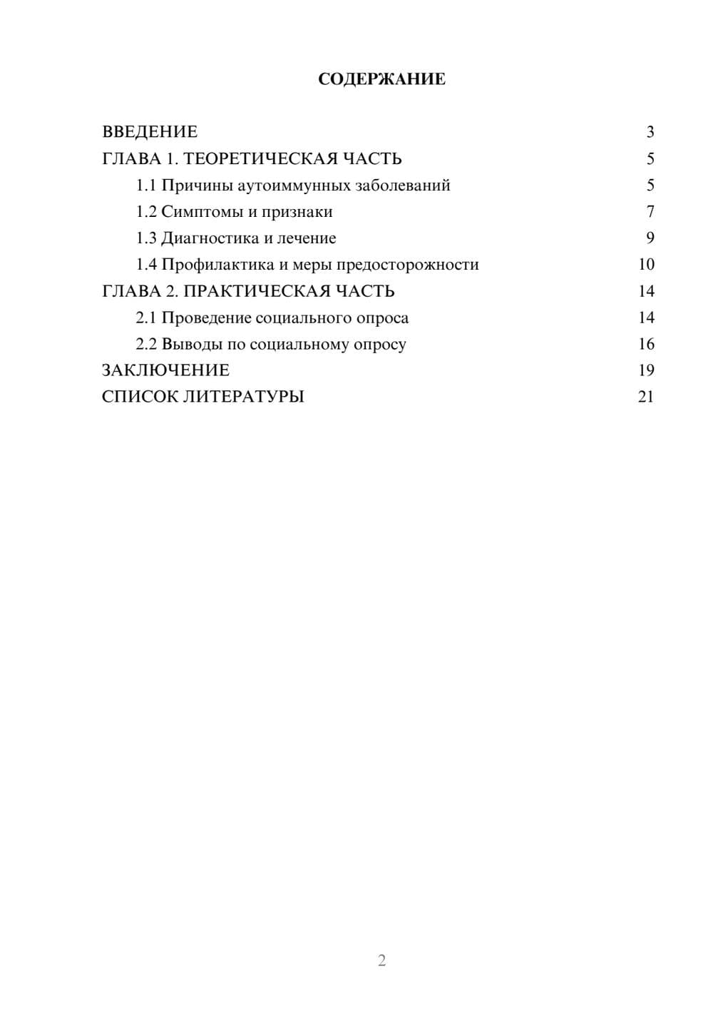 Предпросмотр проекта 2