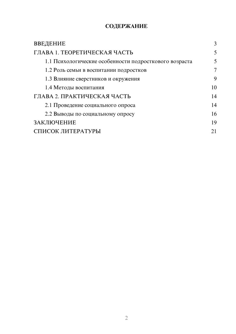 Предпросмотр проекта 2
