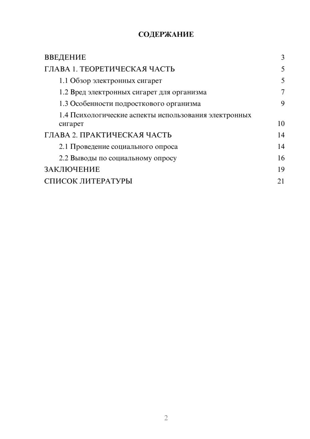 Предпросмотр проекта 2