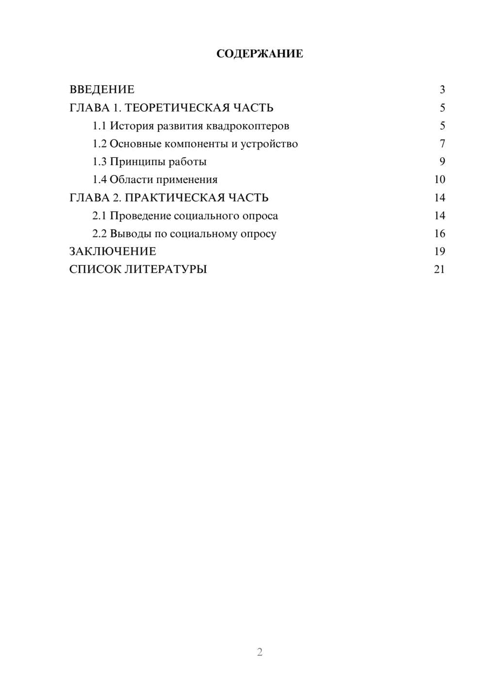 Предпросмотр проекта 2