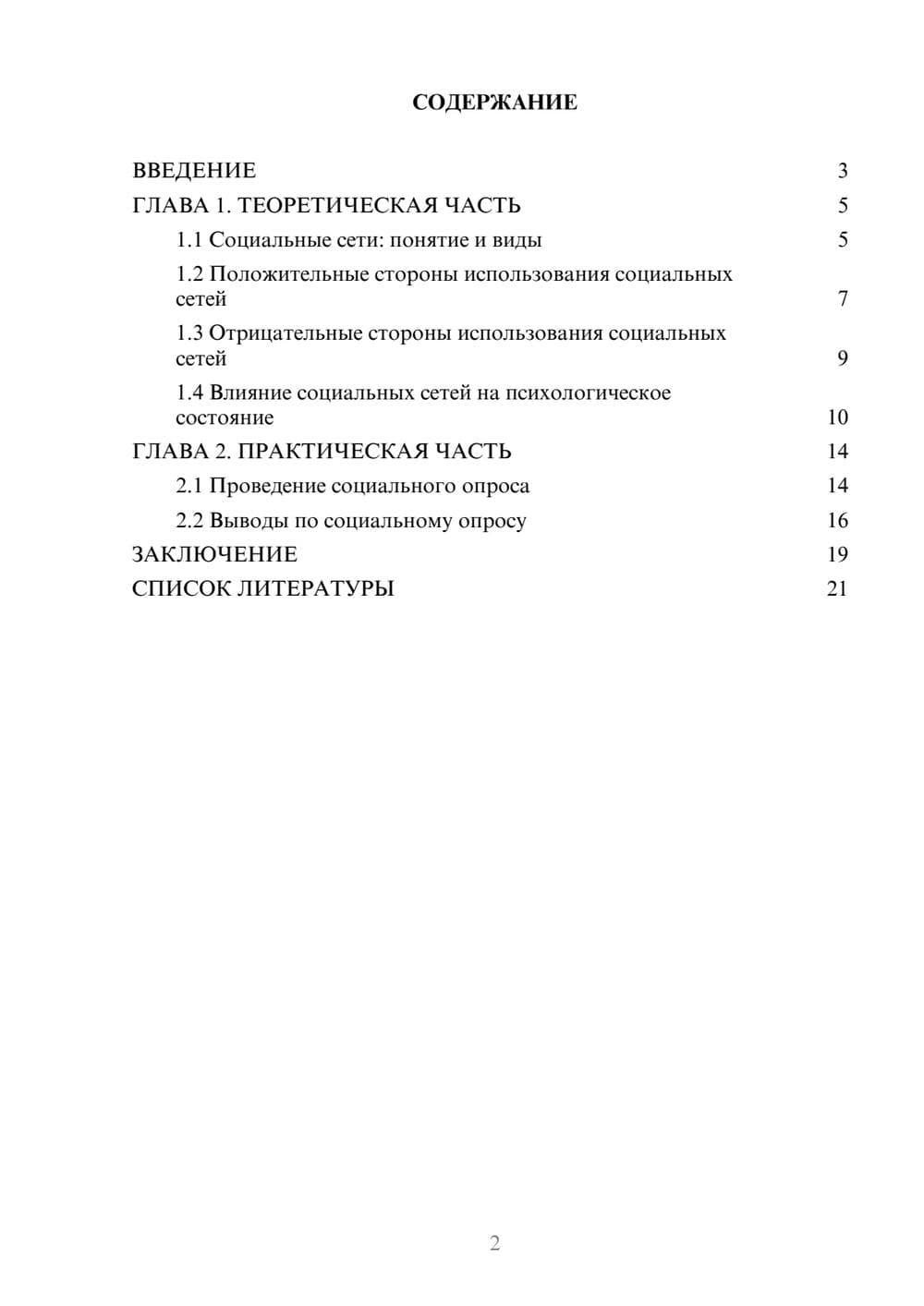 Предпросмотр проекта 2