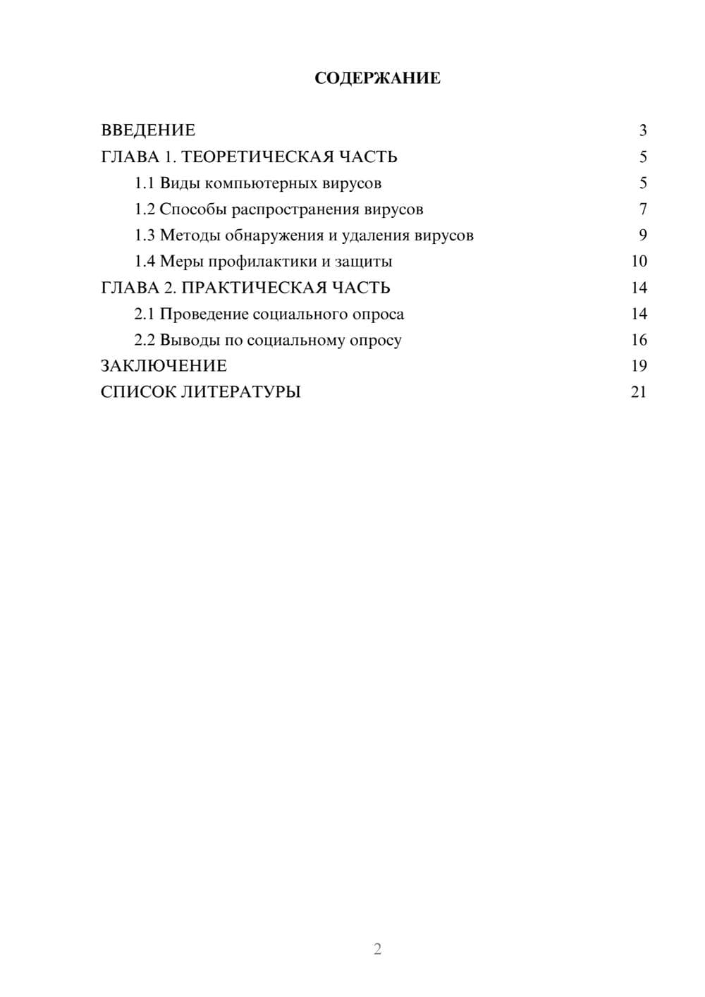 Предпросмотр проекта 2
