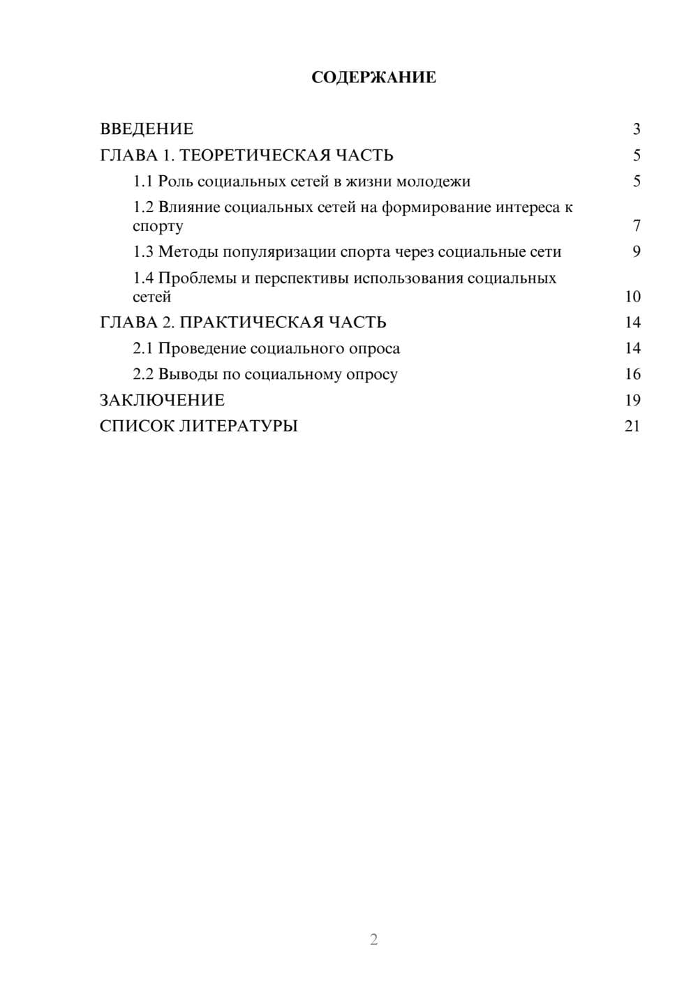 Предпросмотр проекта 2