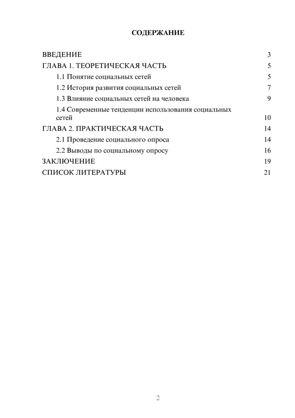 Предпросмотр проекта 2