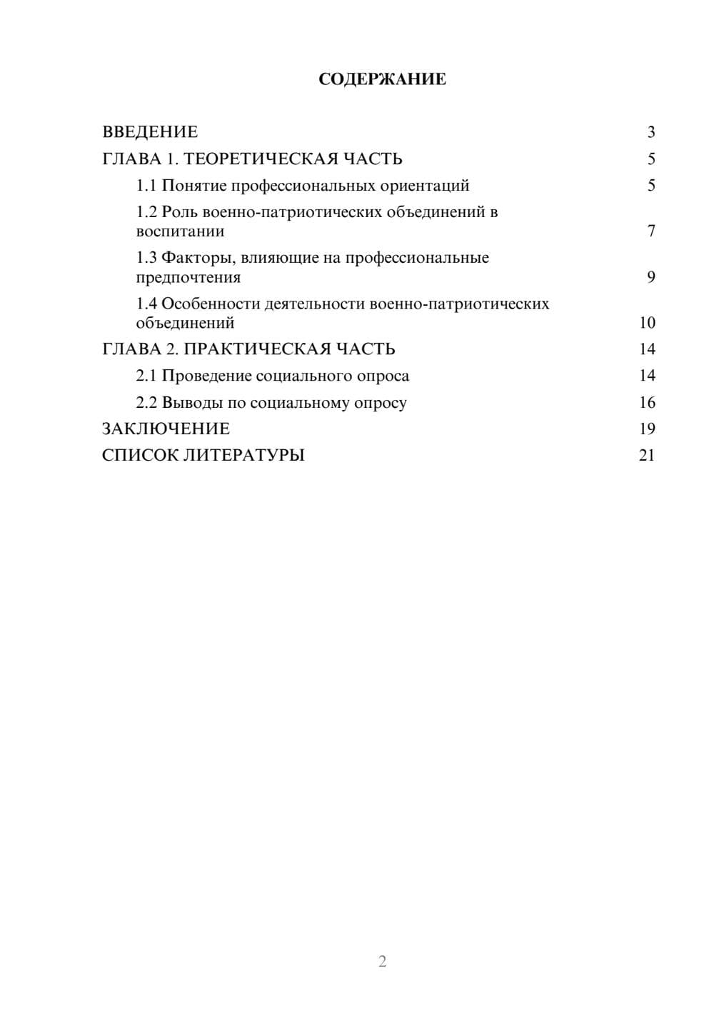 Предпросмотр проекта 2