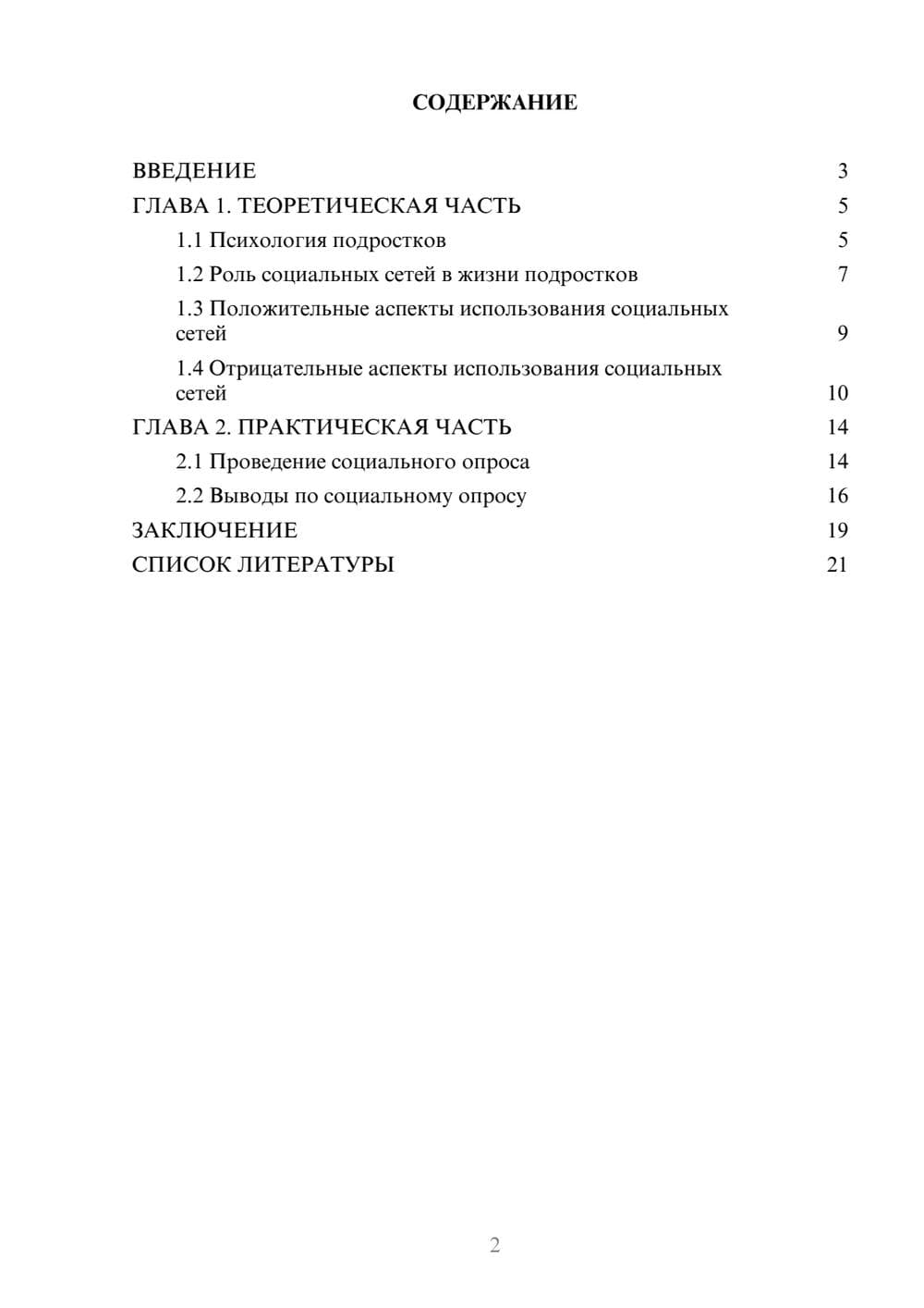 Предпросмотр проекта 2