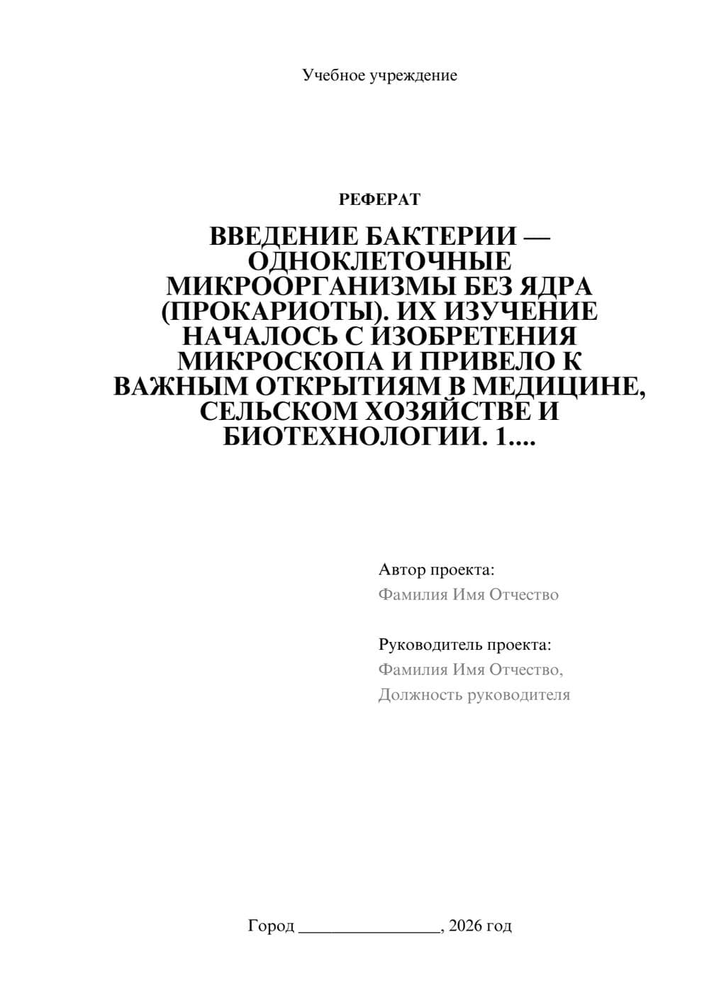 Предпросмотр реферата 1