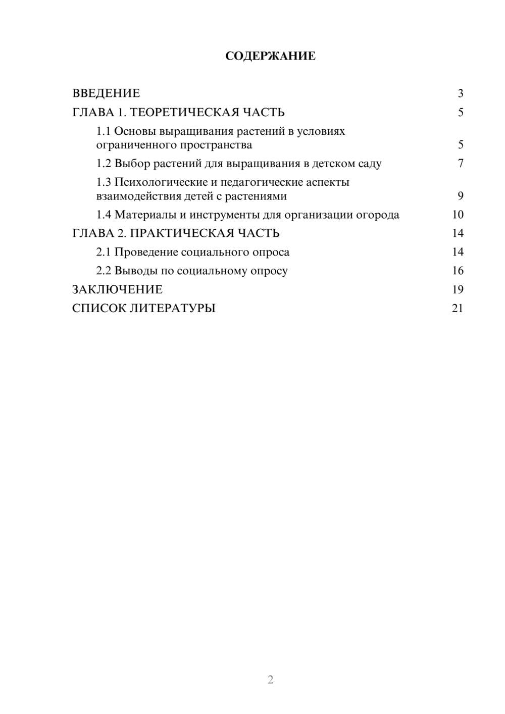 Предпросмотр проекта 2