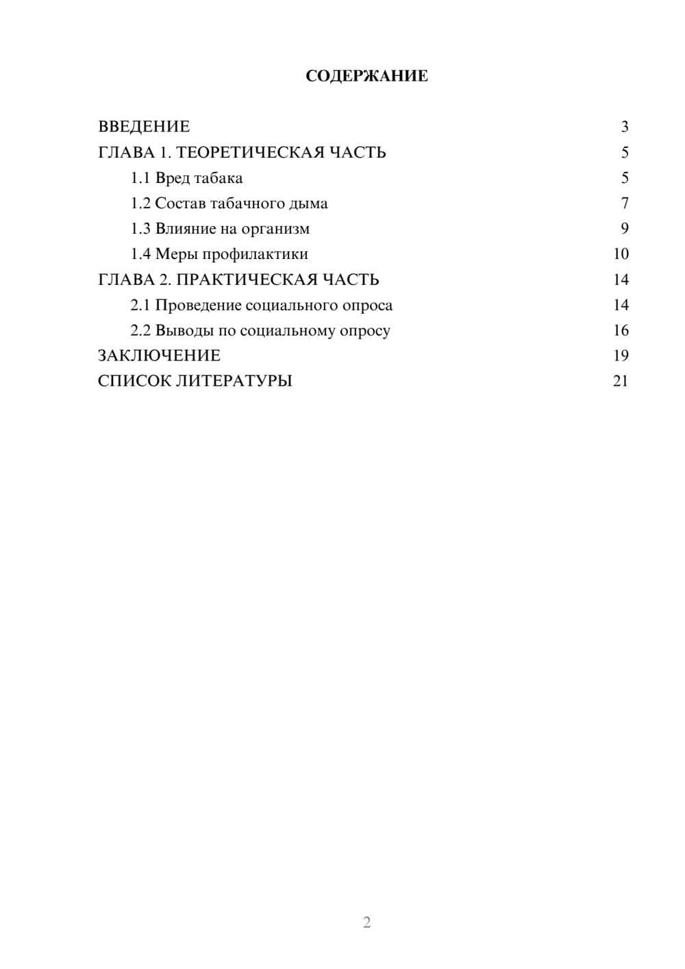 Предпросмотр проекта 2