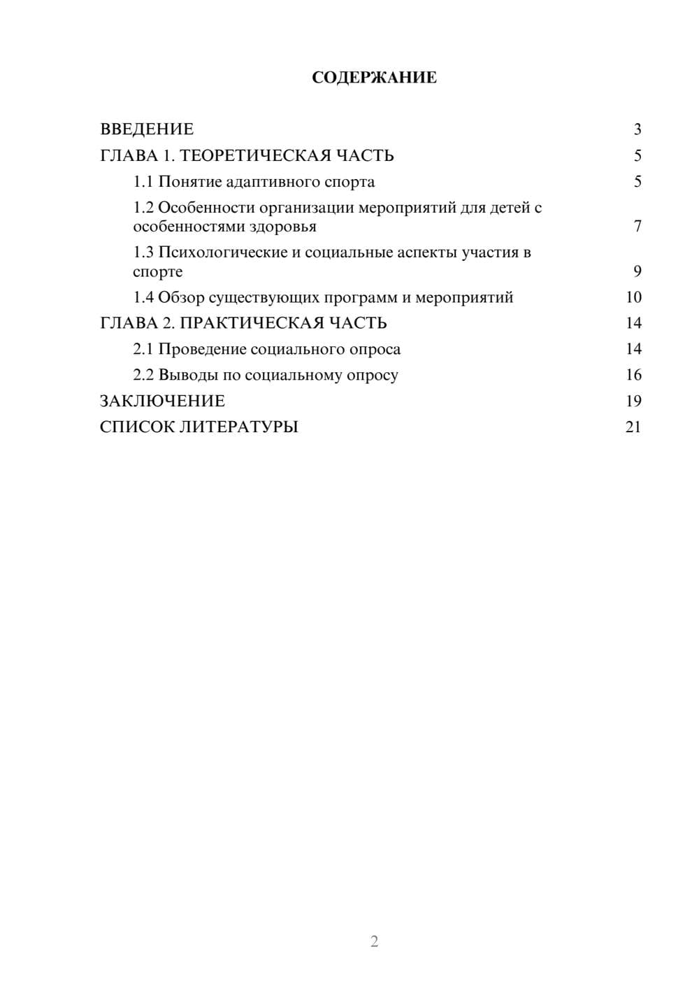 Предпросмотр проекта 2