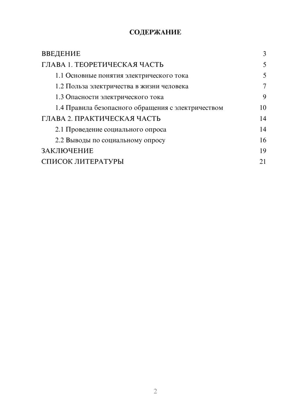 Предпросмотр проекта 2