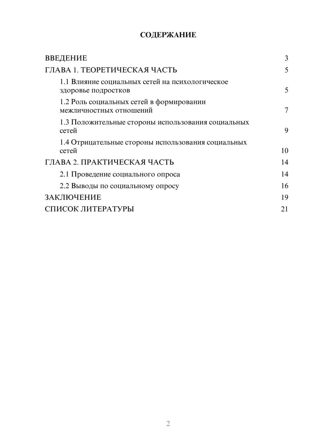 Предпросмотр проекта 2