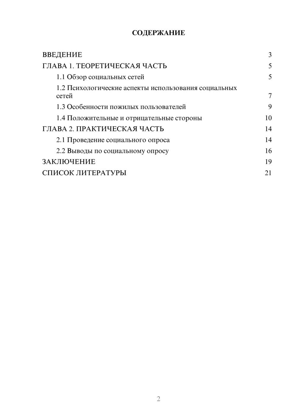 Предпросмотр проекта 2